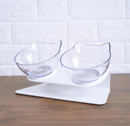 Anti-slip Cat Food Bowl Cervical Protection - PET-CHAMP