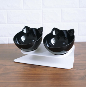 Anti-slip Cat Food Bowl Cervical Protection - PET-CHAMP