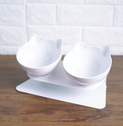 Anti-slip Cat Food Bowl Cervical Protection - PET-CHAMP